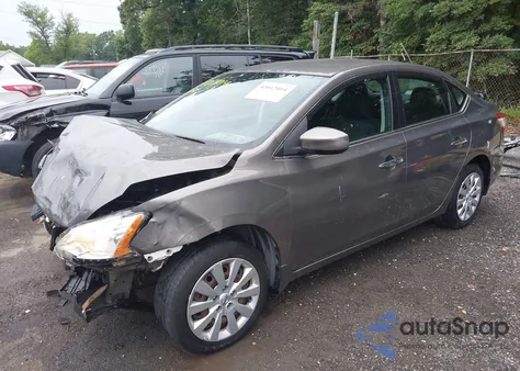 2015 Nissan Sentra S/Sv/Sr/Sl from USA, damaged, VIN 3N1AB7AP5FL682553